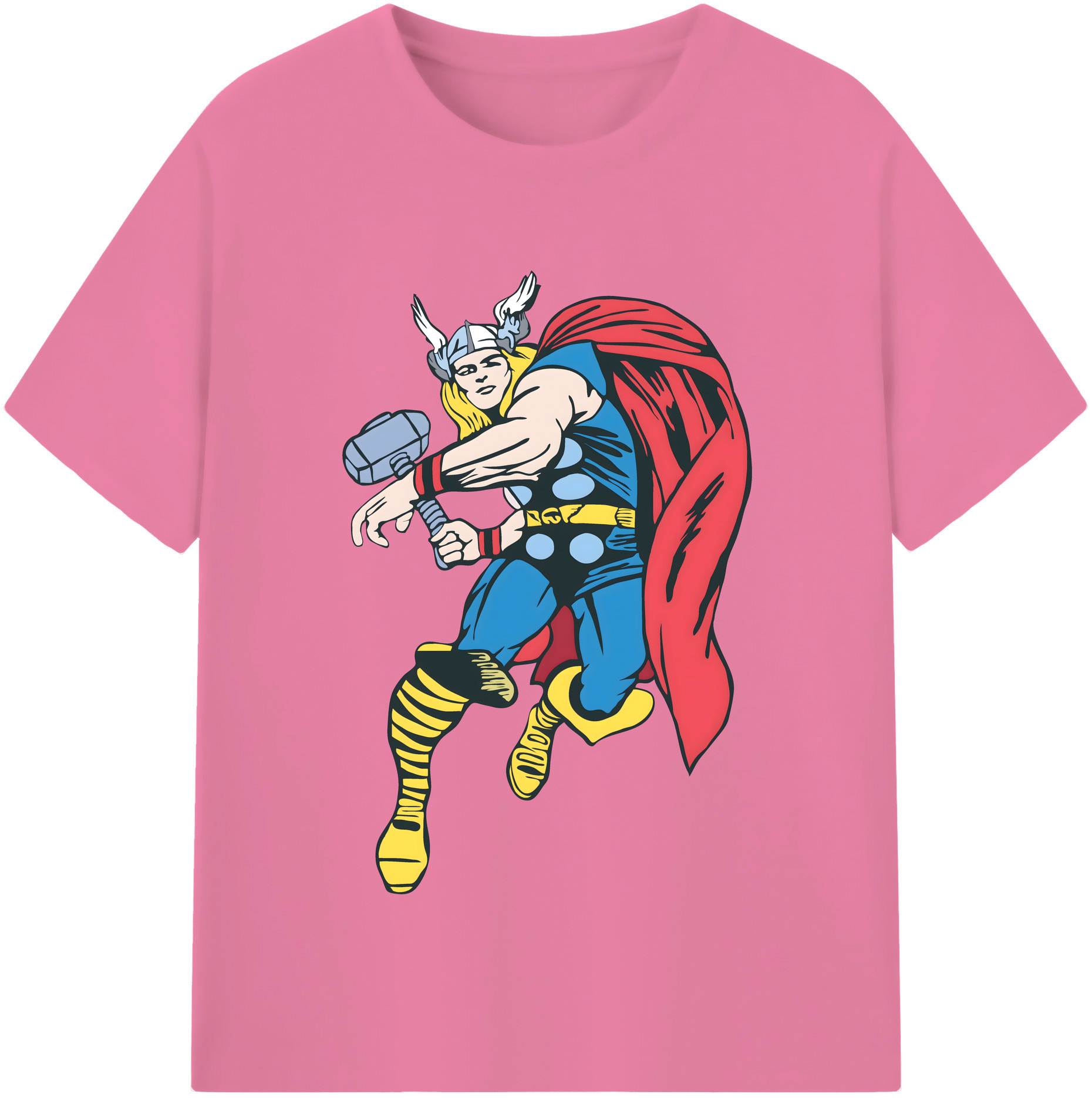 （画像用） アベンジャーズ The Avengers 綿100％半袖Tシャツ（フロントプリント）